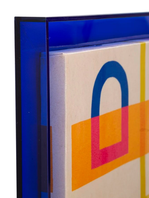 Mauro Ferretti Pictura Pe Panza Lacuită Cu Lac Acrilic Și Ramă -B- Cm 60X3,3X78