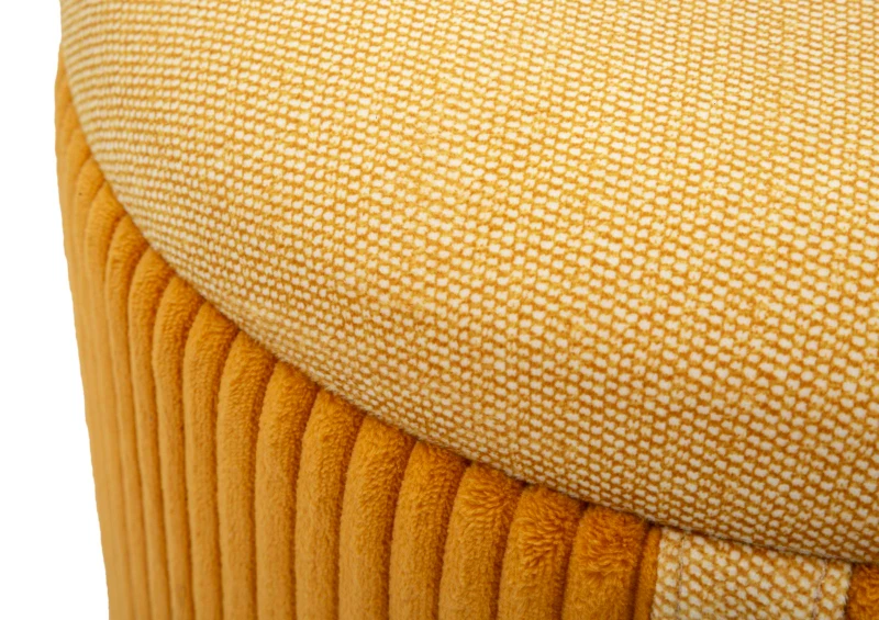 Mauro Ferretti Puf cu depozitare, 2 bucăți cm ø 38 x 38-32 x 26