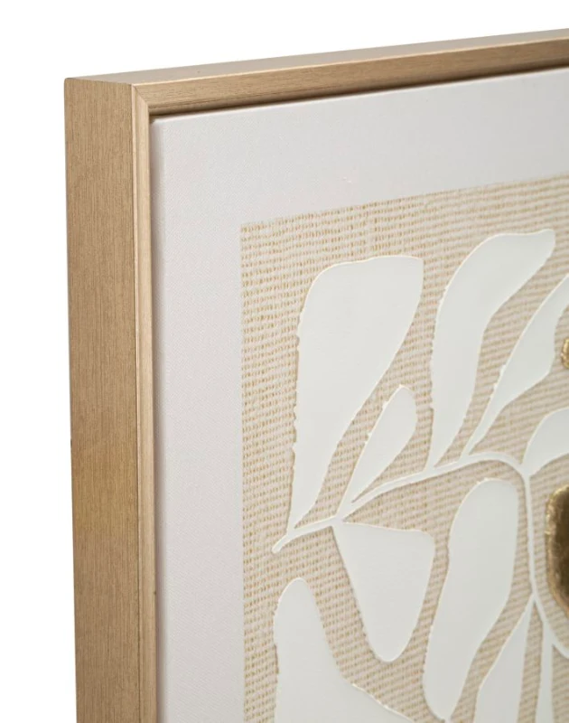 Mauro Ferretti Tablou ,,Goldy" Cu Ramă, Pictat Pe Panza -B- Cm 50X3X68