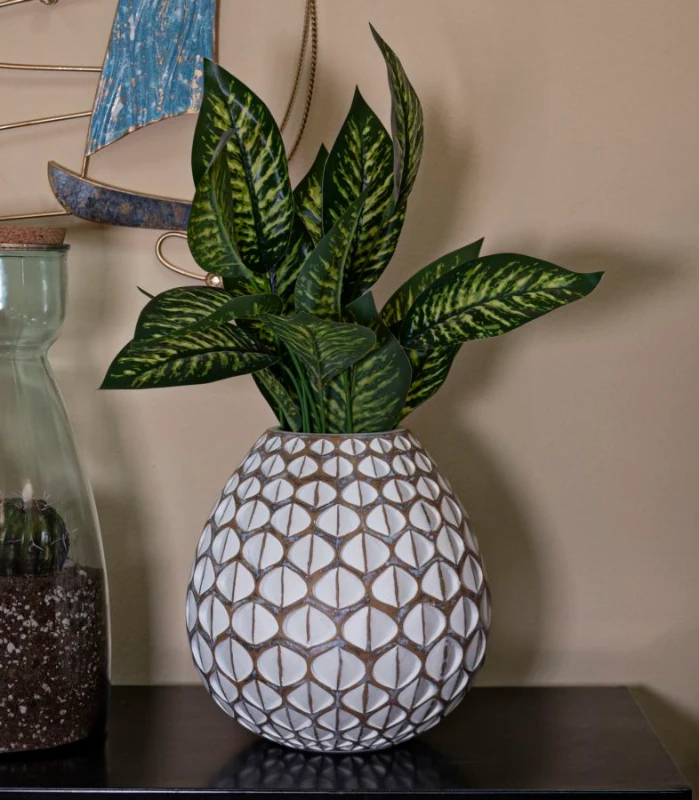 Mauro Ferretti Vază din rășină tibet cm ø27x25