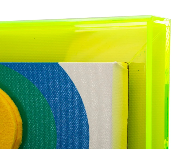 Mauro Ferretti Tablou Pictat Pe Panza, Pop Art,  Cu Rama  -A- Cm 50X3,3X68