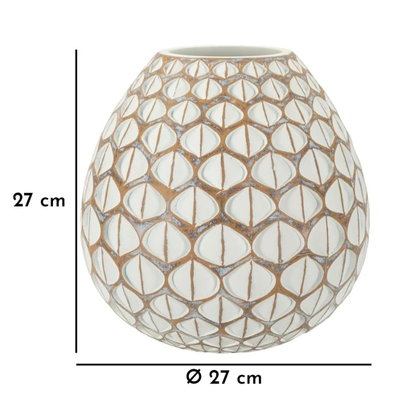 Mauro Ferretti Vază din rășină tibet cm ø27x25