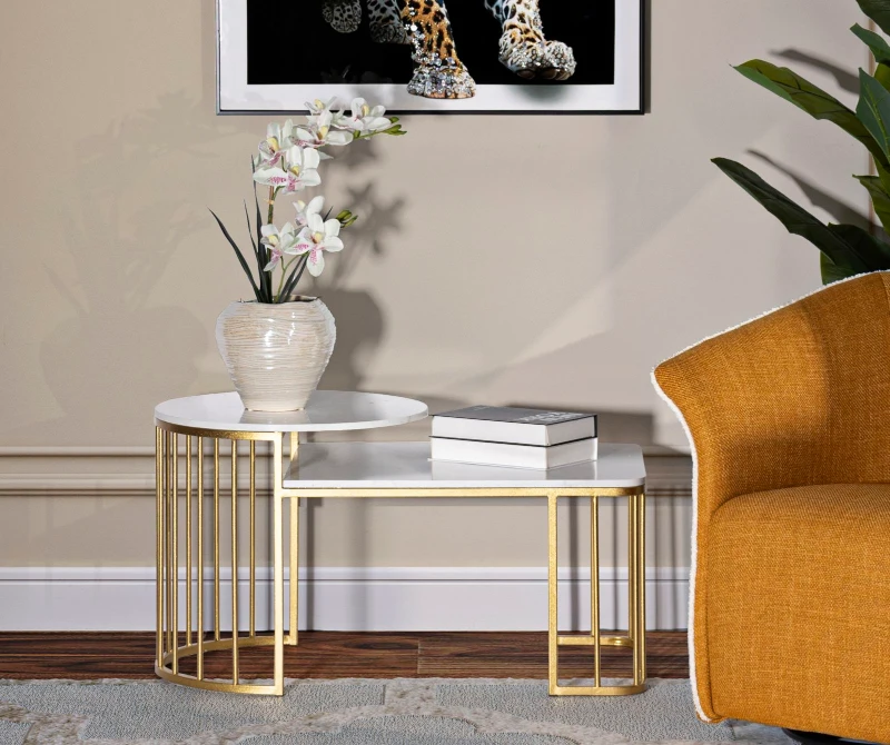 Mauro Ferretti Masuta De Cafea Ankara Cm 90X50X48