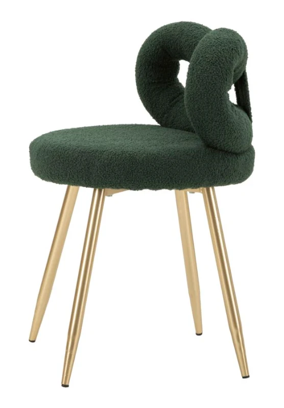 Mauro Ferretti Scaun Mini Ilary Verde Cm Ø 40X67 (Inaltime Sezut Cm 46)