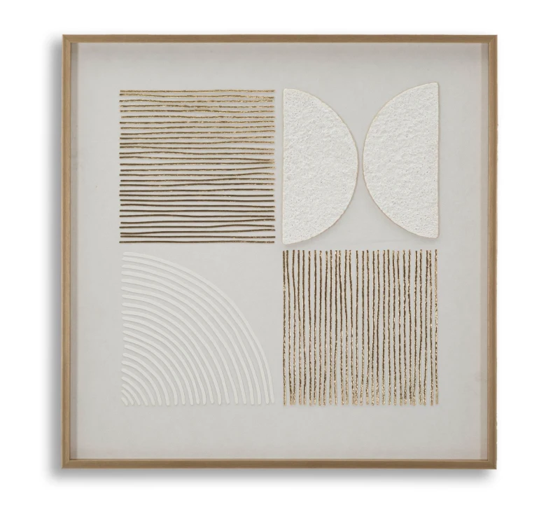 Mauro Ferretti Pictura Abstract Pe Panza, Cu Rama, Cm 60X3X58