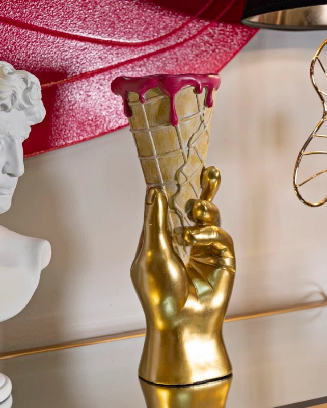 Mauro Ferretti Ghiveci Conic Pentru Flori, 12,5 X 11 X 31 Cm