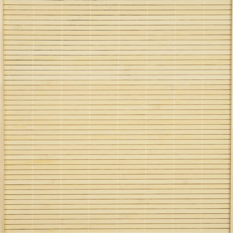 HOMCOM Biombo em Madeira de Bambu 6 Painéis 270x180 cm Separador de Ambientes Divisória de Separação Dobrável Natural