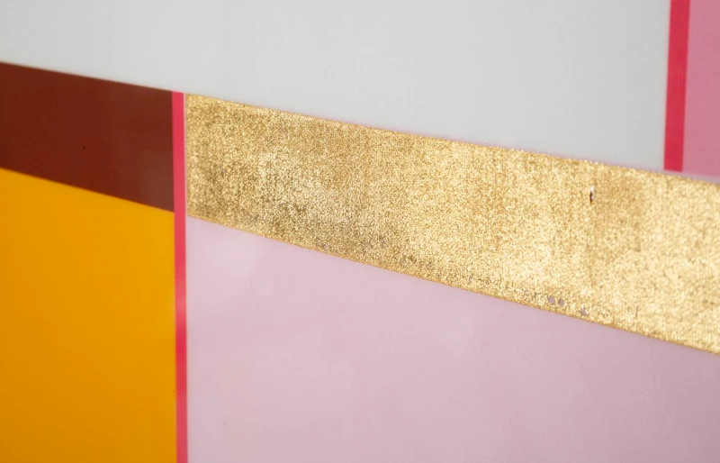 Mauro Ferretti Pictura Pe Panza Lacuită Cu Lac Acrilic Și Ramă -B- Cm 60X3,3X78