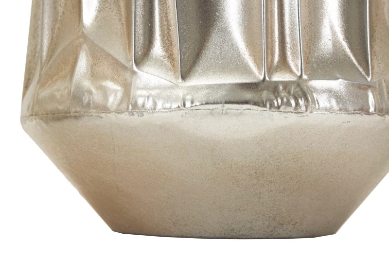 Mauro Ferretti Set 3 Vaze Finisaj Argintiu Cm Ø 35X38,5-27,5X33-18,5X26,3