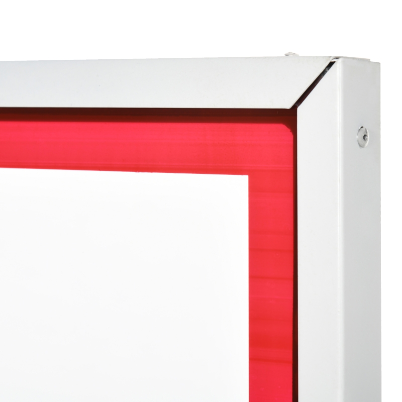 HOMCOM Cesta de Basquete de Parede com Aro Especial 102x76x110 cm Interior Exterior