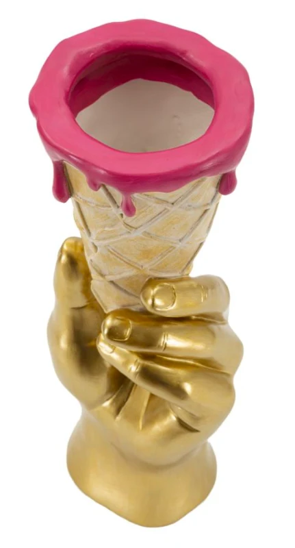 Mauro Ferretti Ghiveci Conic Pentru Flori, 12,5 X 11 X 31 Cm