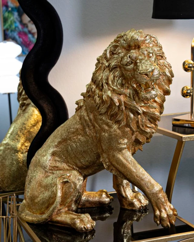 Mauro Ferretti Statueta Decorativa Leul Shant 45X29X53