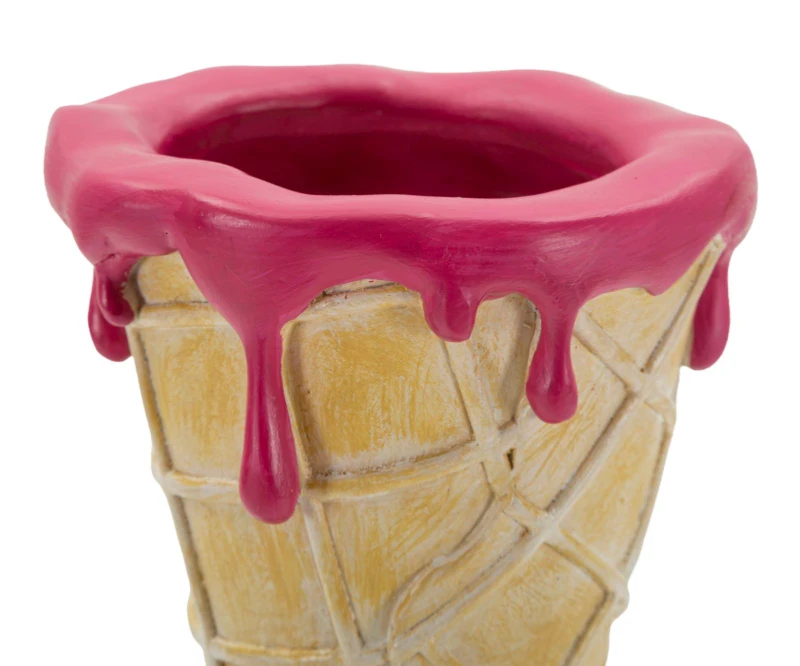 Mauro Ferretti Ghiveci Conic Pentru Flori, 12,5 X 11 X 31 Cm