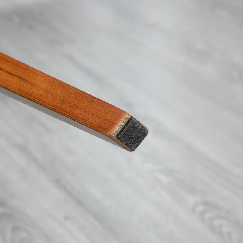HOMCOM 2er-Set Vintage-Esszimmerstühle, Holz, Stoffbezug, Schaumstoff, Schwarz(m-9)