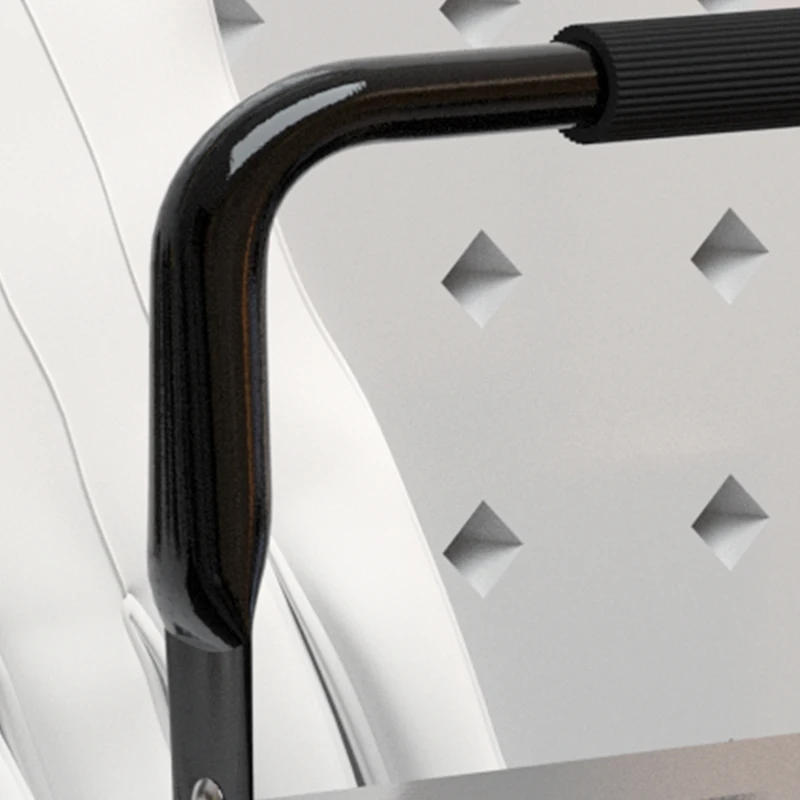 DURHAND Faltbare Metall-Werkzeugkiste mit 5 Tabletten und Griff für Werkstatt Garage 45x20x34,5 cm Schwarz