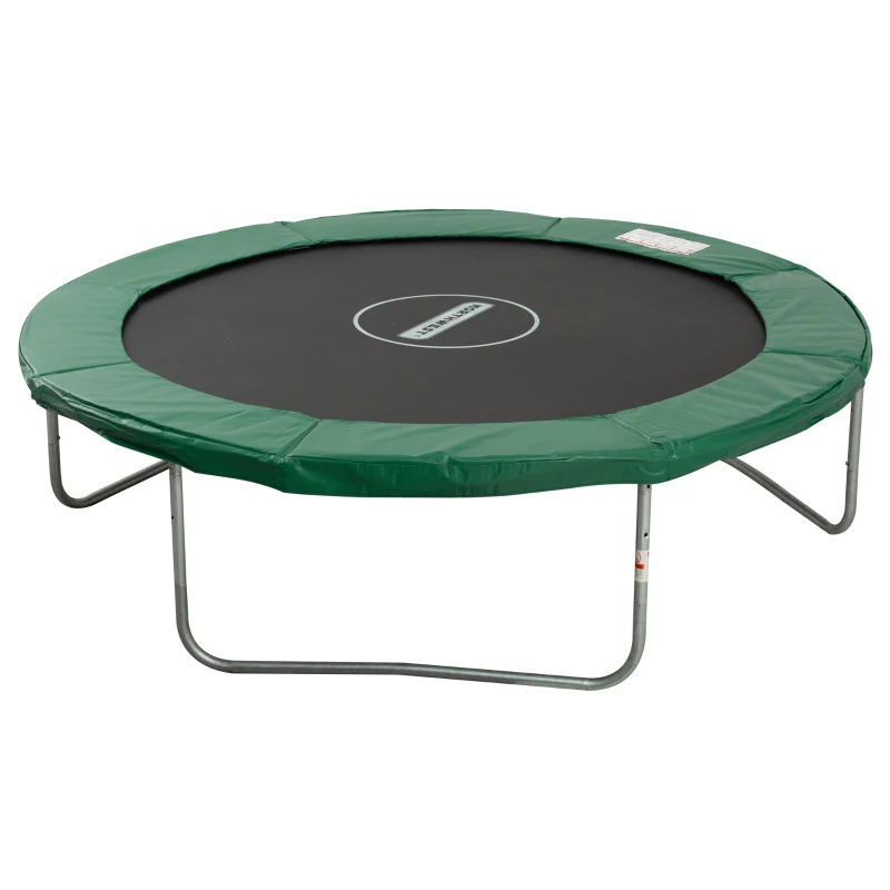 HOMCOM Pernă de protecție pentru trampolină de grădină, Ø 244cm Verde