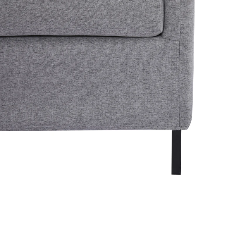 HOMCOM Sofa Compact de 2 Locuri – Eleganță și Confort