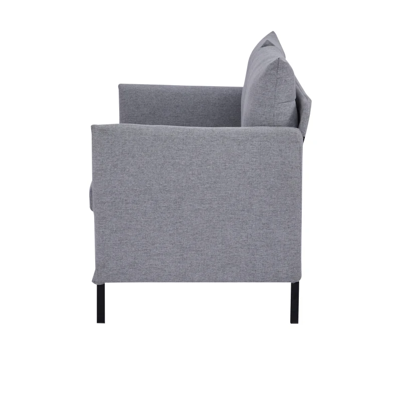 HOMCOM Sofa Compact de 2 Locuri – Eleganță și Confort