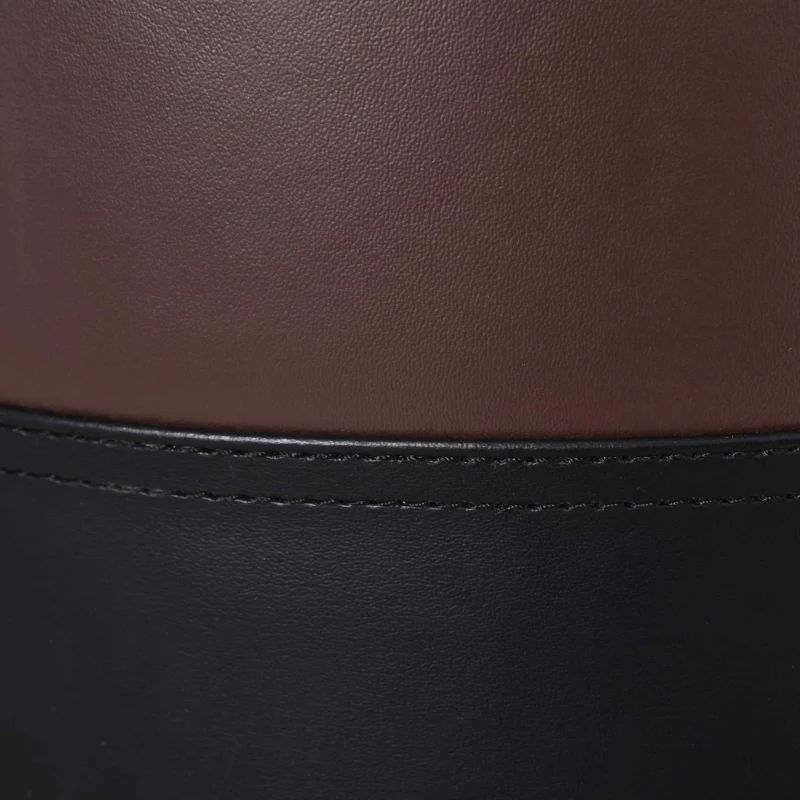 Sac de box HOMCOM - Sac pe suport cu înălțime ajustabilă de la 158 la 186 cm, Negru+Marou