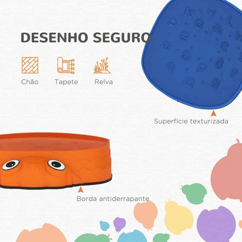 AIYAPLAY Conjunto de Pedras de Equilíbrio Empilháveis para Crianças de 5 Peças com Forma de Joaninha e Antiderrapantes Multicolor