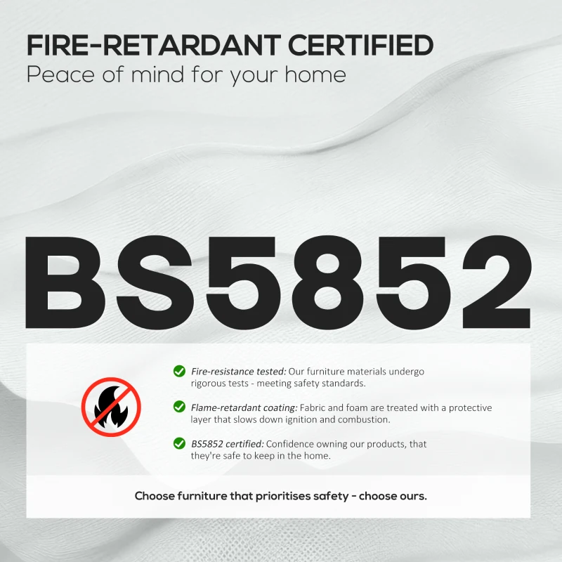 HOMCOM Modern Corduroy Double Seat Sofa w/ Wood Frame Foam Padding High Back Soft Comfortable Compact Couch Grey