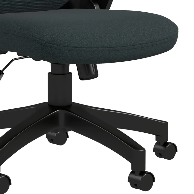 Vinsetto Ergonomic Office Chair, Mesh Desk Chair with Flip-up Armrest, Lumbar Back Support, Swivel Wheels, Grey