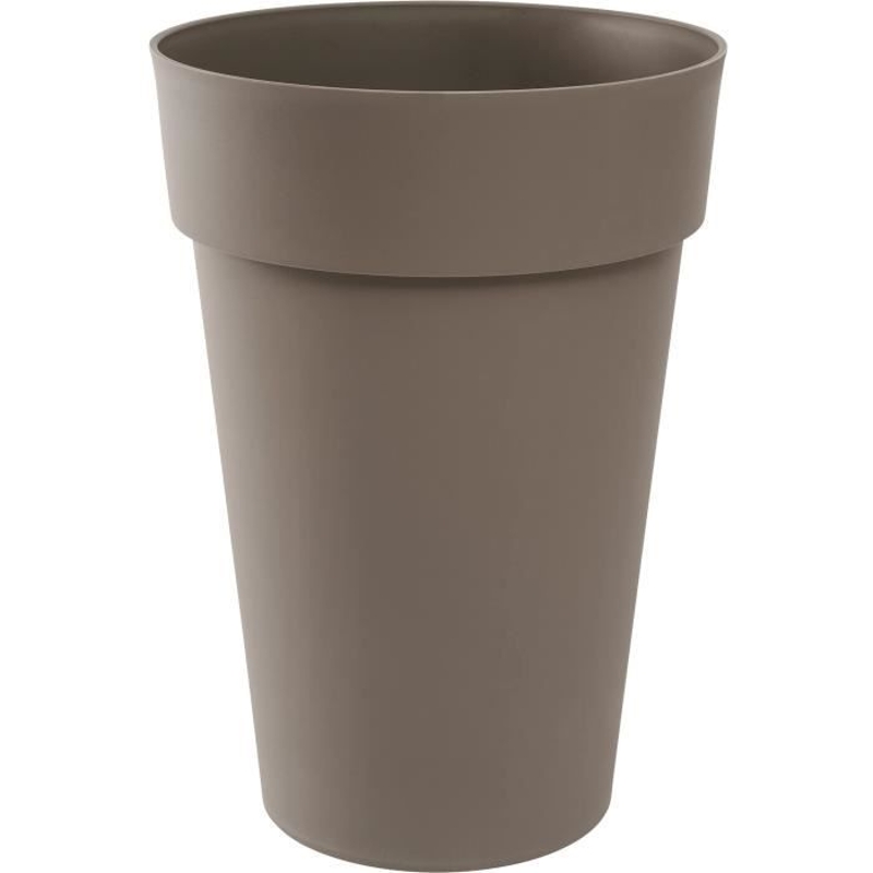Vase haut Rond Ø 46 cm - EDA - Toscane - Ø 46 x H. 65 cm - 67 L - Taupe