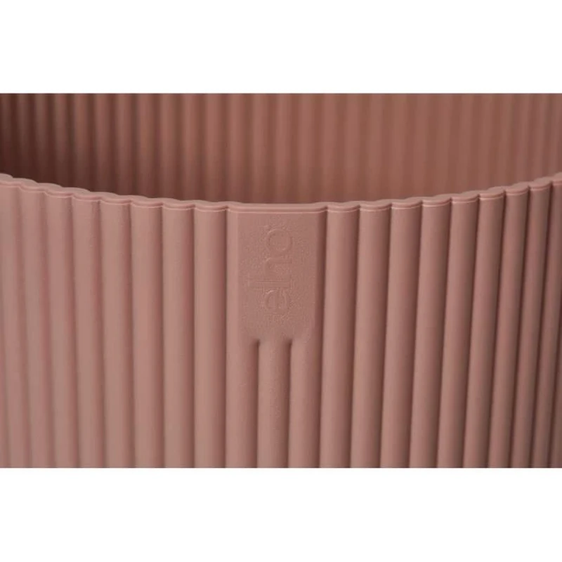 ELHO Pot de fleurs Rond VIBES - Ø29,5 x H27,2 cm - Plastique - Bleu Foncé