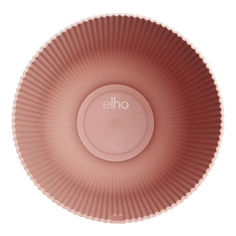 ELHO Pot de fleur Vibes Fold Coupe - Rose - Ø 29.5 x H 45 cm - Intérieur - 100% recyclé