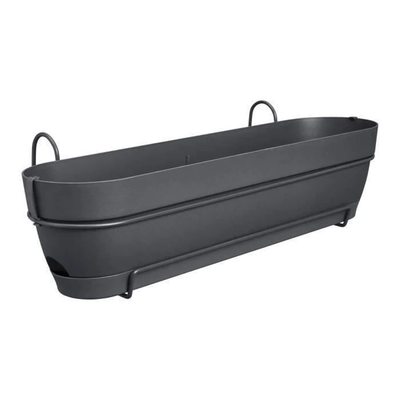 ELHO Balconniere VIBIA CAMPANA ALLIN1 Rectangulaire - 11 l - Ø 70x26x17,7cm - Plastique - Anthracite