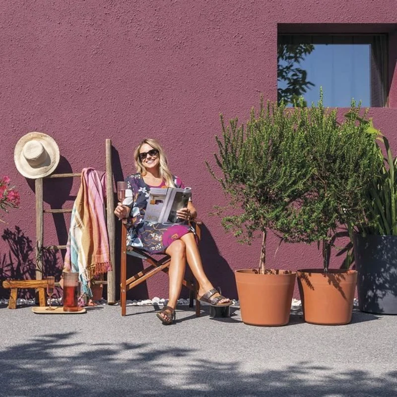 DEROMA Pot de fleurs Origin - 47,7 x 39,6 cm - 45 L - Terre cuite