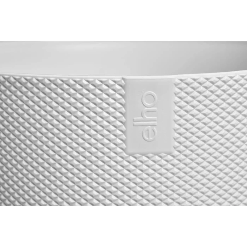 Pot de fleur - Elho - Jazz Rond - Blanc - L 35 x B 34.5 x H 32 cm - Intérieur - 100% recyclé