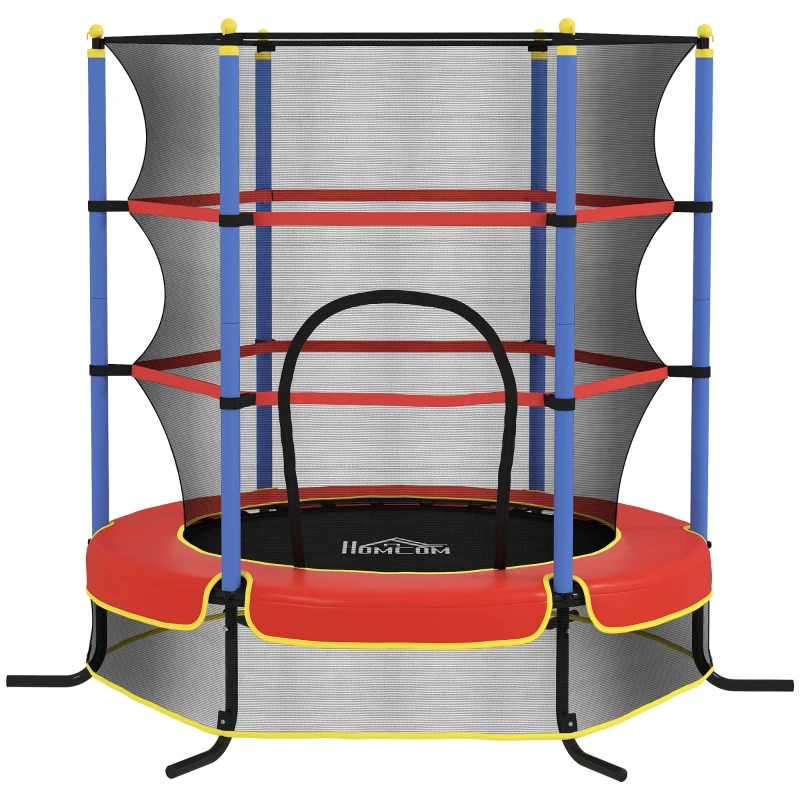Homcom Trambulina Copii 3‑10 ani 175 cm cu plasa de siguranta