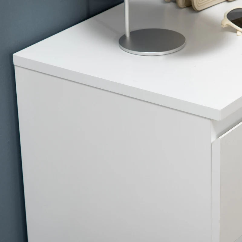 HOMCOM Chest of Three Drawers - White