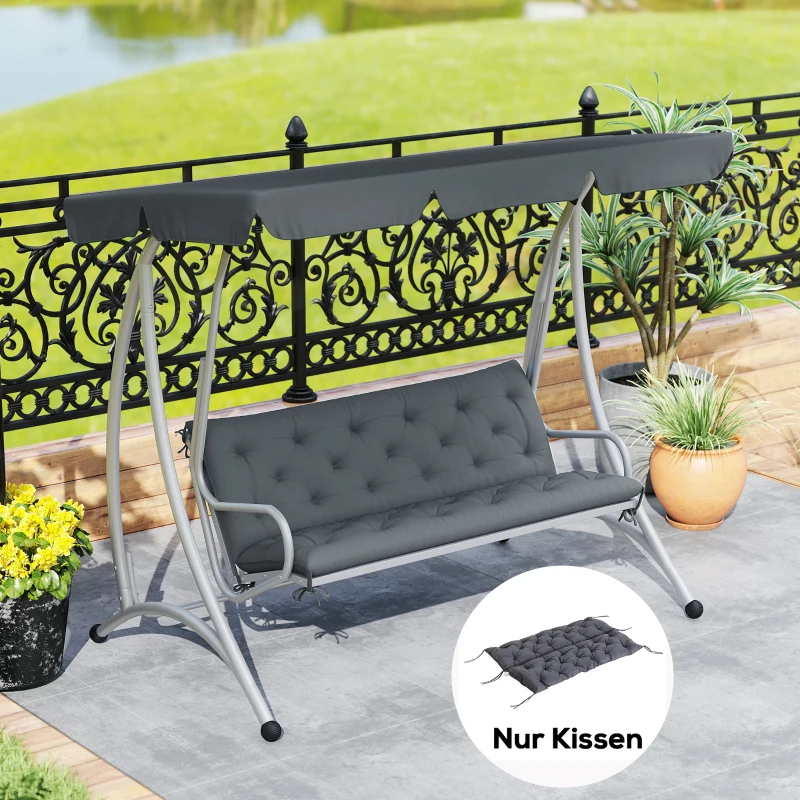 Outsunny bankkussen 98 cm x 150 cm x 8 cm