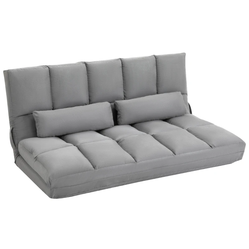 HOMCOM canapea de podea, pliabila 130x73x60 cm(m-10)
