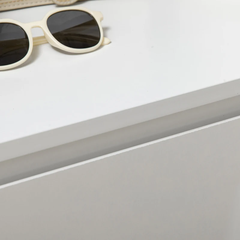 HOMCOM Chest of Three Drawers - White