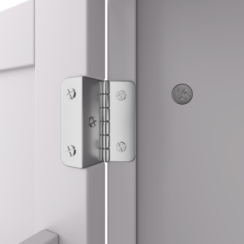 Badezimmerschrank mit Waschbecken, geräuschlose Schublade, verstellbares Regal, 51 x 46 x 85 cm, Grau