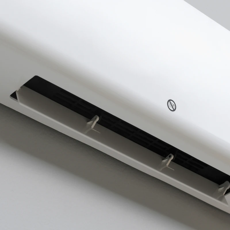 HOMCOM Elektrische Heater, Wandmontage, Oscillatiefunctie, 2 standen, Timer, LED-display, Wit