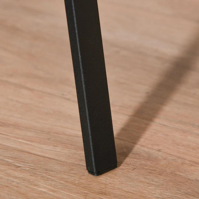 Homcom Cuier Pom metal/lemn 45×45×180 cm