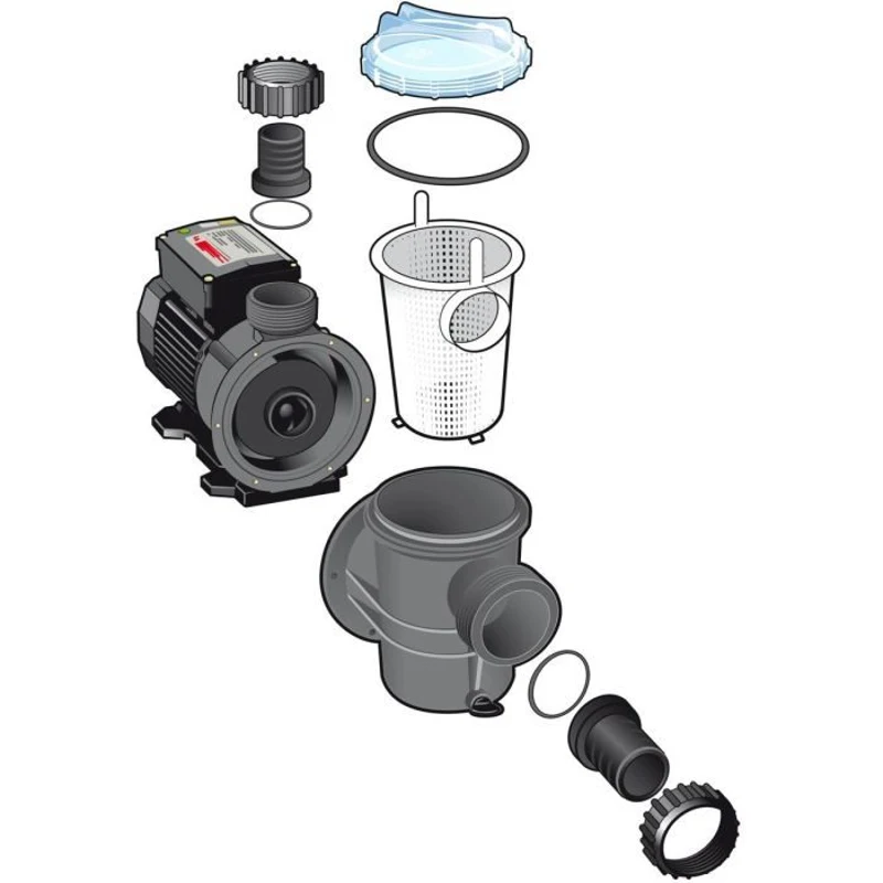 Pompe de filtration Ubbink pour piscine - Poolmax TP150 - 1,50CV - Débit max 21600l/h - garantie 2 ans