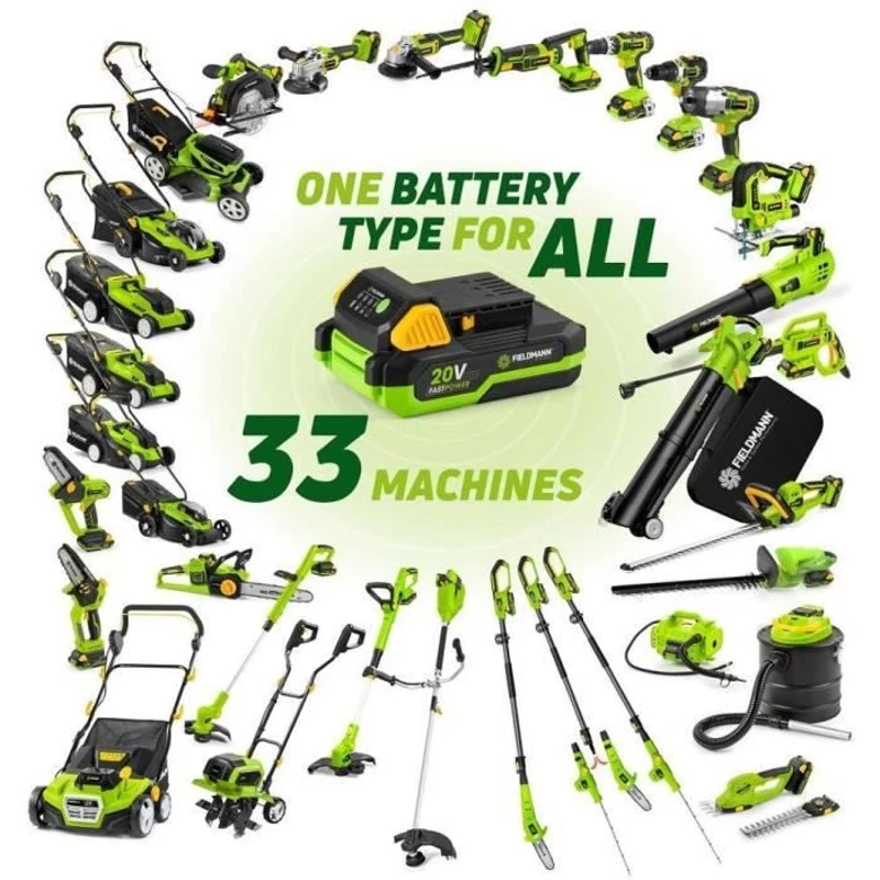 Mini tronçonneuse sans fil - Fieldmann - FZP 70101-0