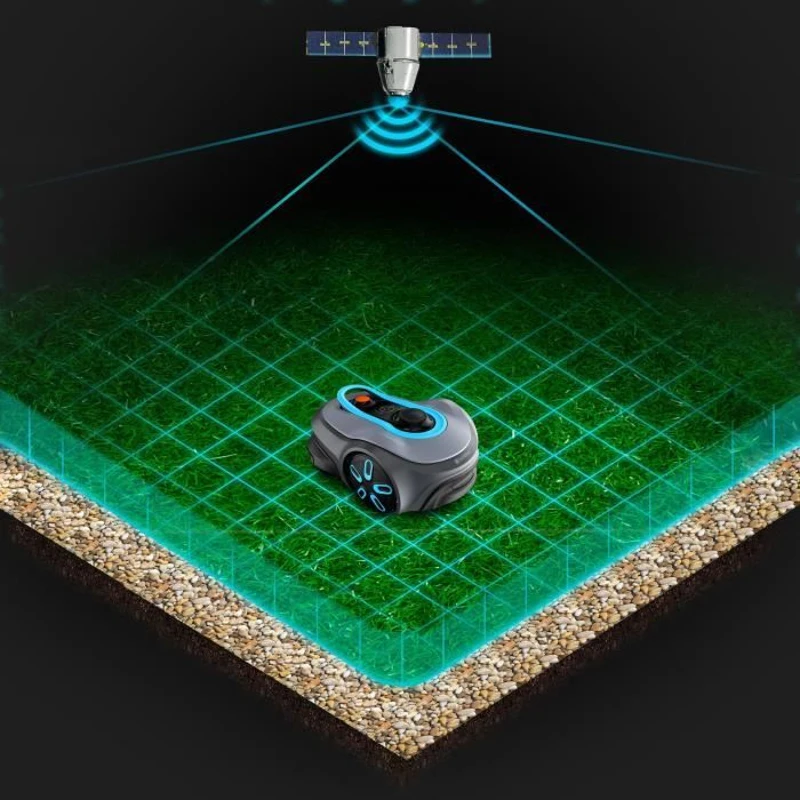 Tondeuse robot - GARDENA - Smart SILENO Free 1200 - Sans câbles périphériques - Surface 1200 m² - Inclus smart Gateway