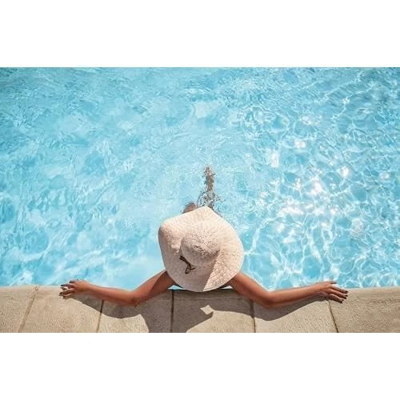 Epuisette - BSI - Epuisette de surface - Démontable - Pour ôter les feuilles et insectes - Pour piscine - 140cm