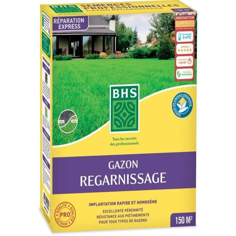 Gazon - BHS -  Gazon Regarnissage 3kg