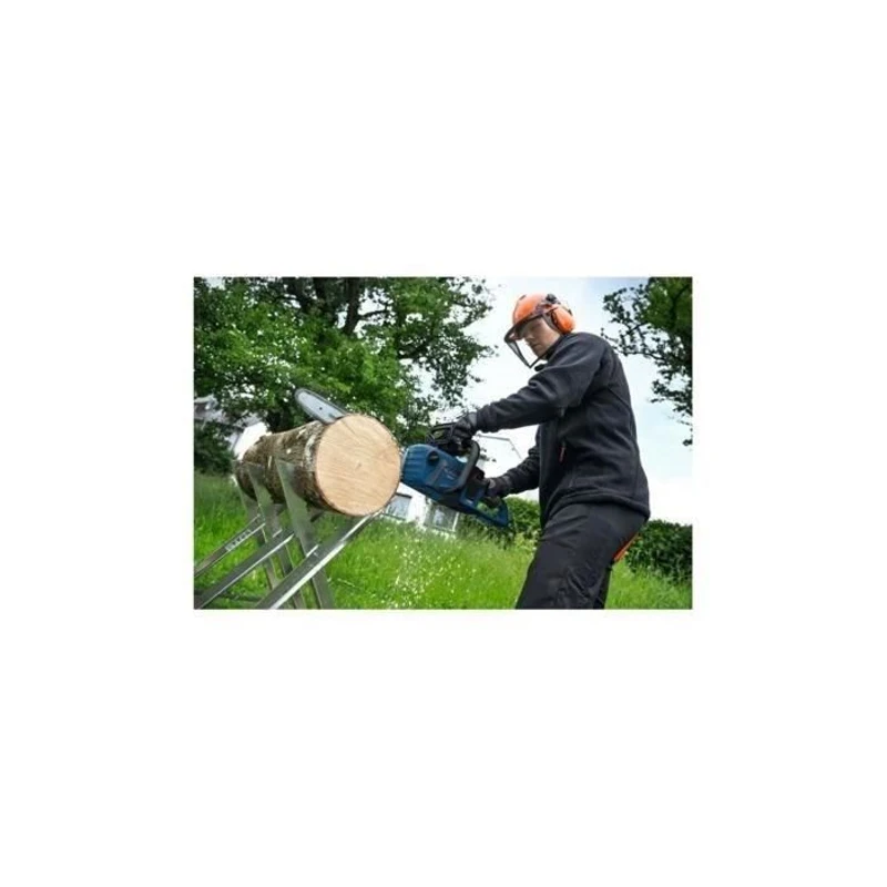 Bosch Professional 18V Tronçonneuse a chaîne GKE 18V-40 (guide-chaîne 40 cm, moteur sans charbon, clé intégrée en T) sans batterie