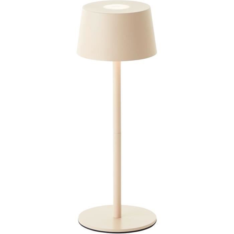 Lampe a poser - BRILLANT - JONA - LED 2W - Métal - IP44 - Beige