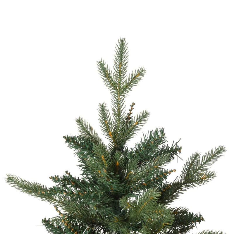 HOMCOM Artificial Christmas Tree 150 cm – Artificial Fir with 946 Tips, Christmas Decoration with Metal Stand for Indoor Use