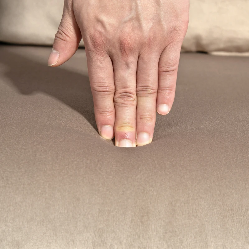 HOMCOM Sleeper chair, guest bed, wooden armrests, metal frame, up to 120 kg, 102x73x81cm, Light brown