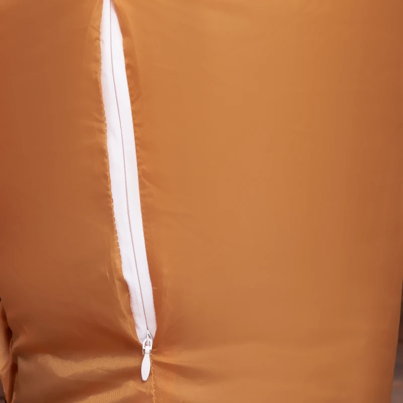 HOMCOM Nadmuchiwany renifer, 1,8 m, lampki LED, akcesoria, automatyczne nadmuchiwanie, żółty